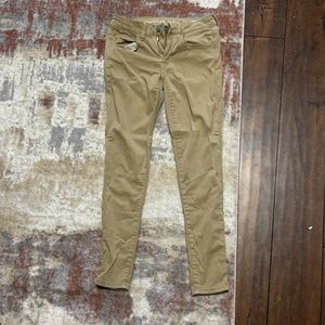 American Eagle khaki and navy Super Stretch jeans/school pants